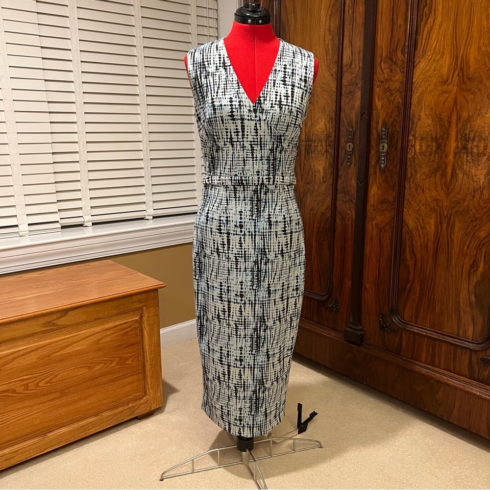 NWOT Diane Von Furstenberg Anissa Sheath Midi Dress - size 4